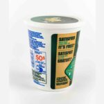 plastic yogurt container