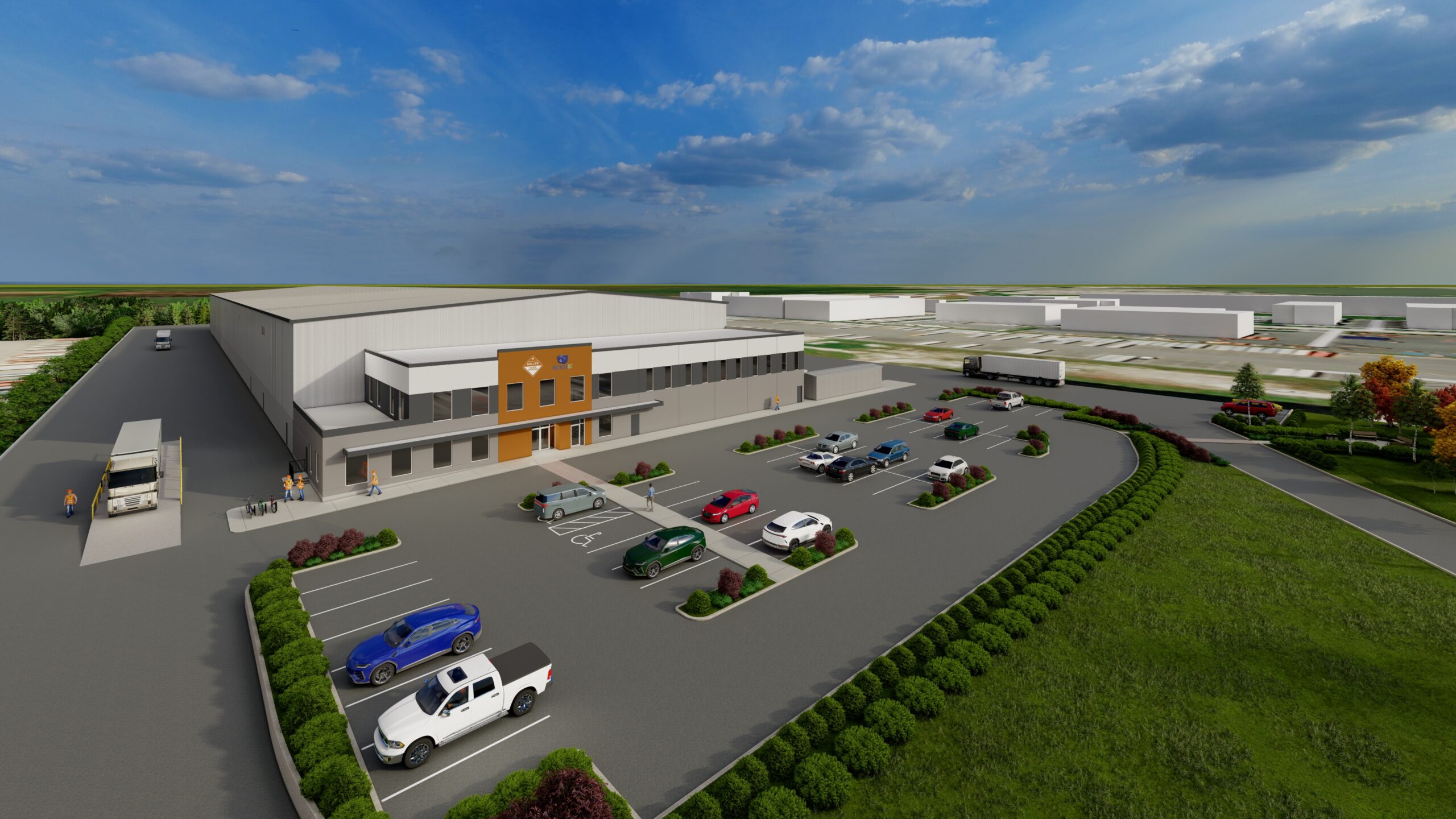Miller Waste Material Recovery Facility Rendering