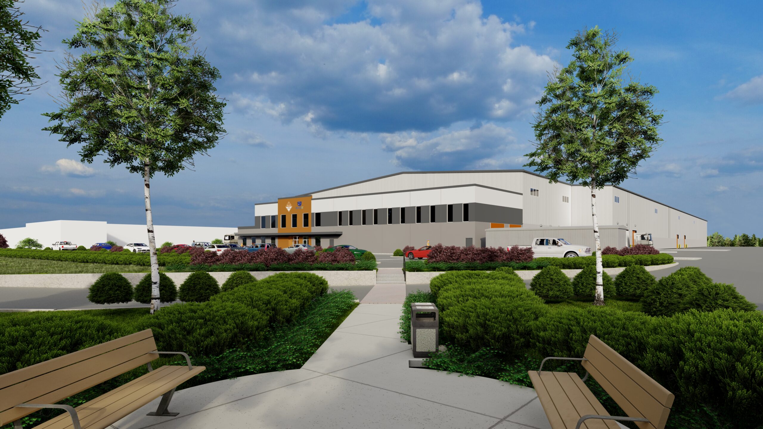 Miller Waste Material Recovery Facility Rendering